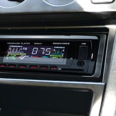 Dexxer 1DIN 12V LCD FM auto radio 4x50W USB Bluetooth SD + daljinski RENEW FORCE