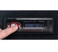 Dexxer 1DIN 12V LCD FM auto radio 4x50W USB Bluetooth SD + daljinski RENEW FORCE