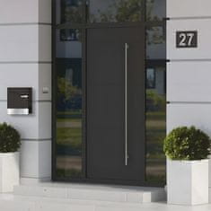 Dexxer Moderan poštanski sandučić s utorom za novine antracit + nehrđajući čelik X9