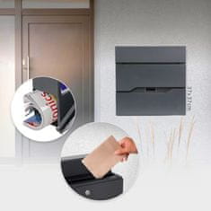 Dexxer Moderan poštanski sandučić s utorom za novine antracit X2