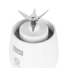 Teesa 100W baterija. 2000mah prijenosni blender i mikser 450ml USB bijeli