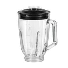 Teesa Električni blender i mikser od nehrđajućeg čelika od 1300 W 1500 ml + boca od 600 ml