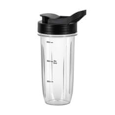 Teesa Električni blender i mikser od nehrđajućeg čelika od 1300 W 1500 ml + boca od 600 ml