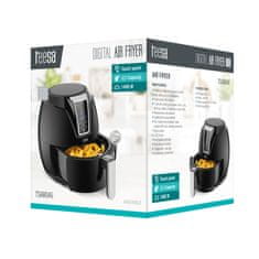 Teesa 1300W LCD Touch Flash na zraku bez masti 3200ml Fryza Black