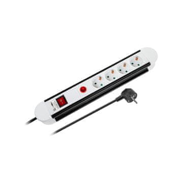 Rebel TOOLS 5m zaštitni električni razdjelnik 4x priključak do 2300W