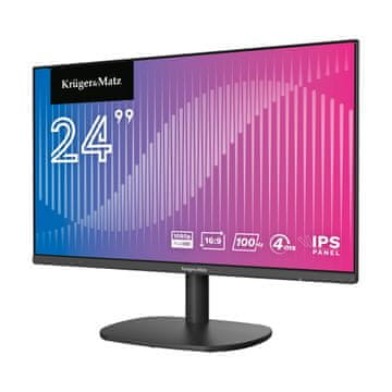 Krüger&Matz E-LED full HD računalni LCD monitor IPS 100Hz 24″ HDMI VGA