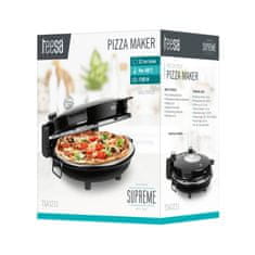 Teesa 1200W kamena pizza 32 cm do 400 ° C + 2 Vrhovni reket