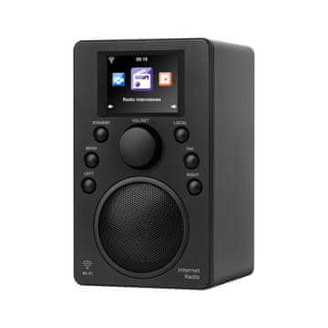 Krüger&Matz WIFI BT DAB internet radio USB LCD 2,4″ 25.000 stanica budilica i vremenska prognoza