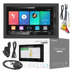 Krüger&Matz 12V 2Din LCD FM AVTORADIO 4X45W 2X USB Bluetooth GPS Android 13 WiFi