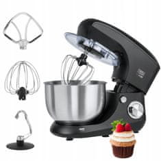 Teesa 1400W višenamjenski procesor hrane 5,5L crni EASY COOK
