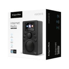 Krüger&Matz WiFi BT DAB Internet Radio USB LCD 2,4 "25.000 stanice budilica i vrijeme