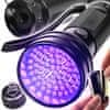 Dexxer Alu. 51 UV LED ručna lampa crna