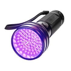 Dexxer Alu. 51 UV LED ručna lampa crna