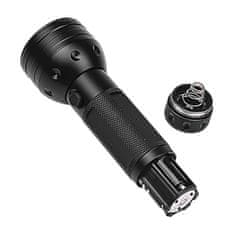 Dexxer Alu. 51 UV LED ručna lampa crna