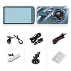Dexxer Pojačanje 12MPX Full HD kamere kamere LCD 4 "SKELJ + LESTALNA IR kamera