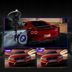Dexxer Pojačanje 12MPX Full HD kamere kamere LCD 4 "SKELJ + LESTALNA IR kamera