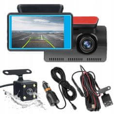 Dexxer Dash Car Camera Snimanje Full HD LCD 3 " + Zadnja IR kamera