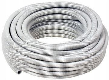 AKS Zielonka Kabelska cijev s daljinskim upravljačem, kolut 20 mm, 25 m, RKGL 320N, siva