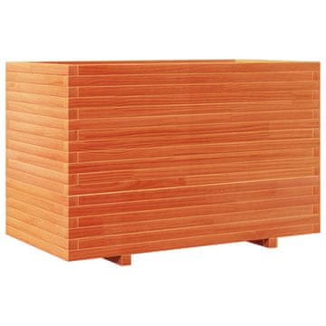Vidaxl Vrtna sadilica voštano smeđe boje 110 x 60 x 72 cm od borovine