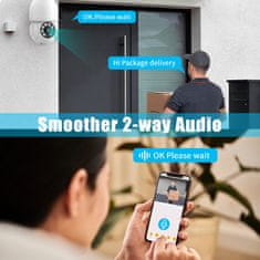 BOT Kućna IP WiFi kamera H22 3MP