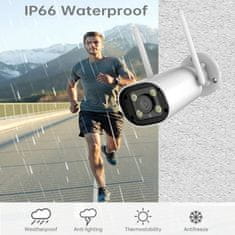 BOT Pametna vanjska IP/WiFi kamera NA5 4MP