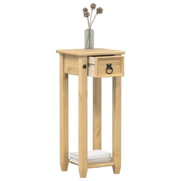 Vidaxl Corona stol za biljke 30x30x73 cm masivni borov drvo