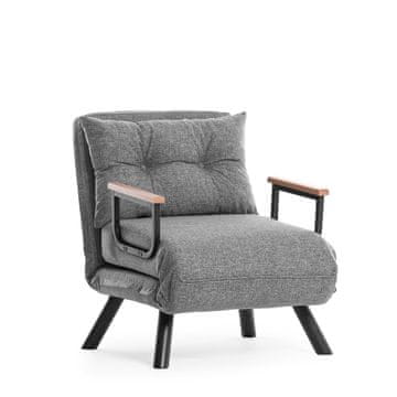 Atelier Del Sofa Naslonjač, Sando Single - Light Grey