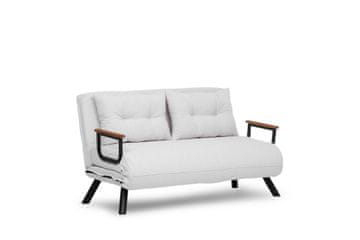 Atelier Del Sofa Dvosjed, Sando 2-Seater - Teddy Fabric - Cream