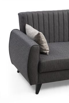 Atelier Del Sofa Kutna garnitura, Alkon - Dark Grey