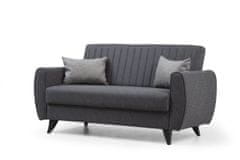 Atelier Del Sofa Dvosjed, Alkon - Dark Grey