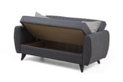 Atelier Del Sofa Dvosjed, Alkon - Dark Grey