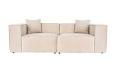 Atelier Del Sofa Dvosjed, Lora 2 Seater - Cream