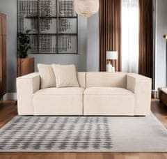 Atelier Del Sofa Dvosjed, Lora 2 Seater - Peach