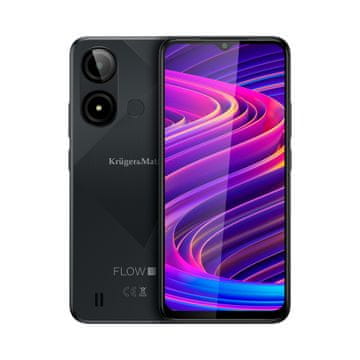 Krüger&Matz 13Mpx pametni telefon 2x SIM 64GB Android 13 FLOW 11 crni