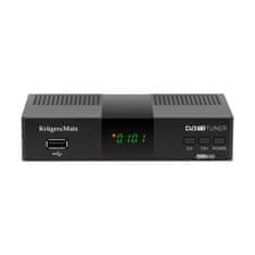 Krüger&Matz Univerzalni TV dekoder DVB-T2 prijemnik H.265 HEVC USB + Remote