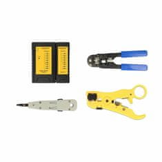 Delock mrežni tester + set alata od 3 dijela 86105