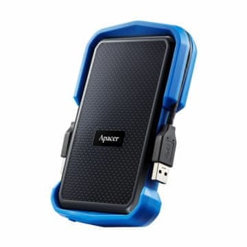 Apacer vanjski tvrdi disk 2TB AC631 USB 3.1 otporan na udarce crno/plavi