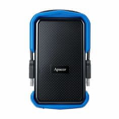 Apacer vanjski tvrdi disk 2TB AC631 USB 3.1 otporan na udarce crno/plavi