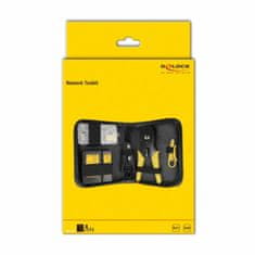 Delock mrežni tester + set alata od 3 dijela + konektori 86696