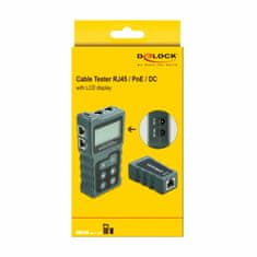 Delock mrežni tester RJ45, POE, DC digitalni 63110