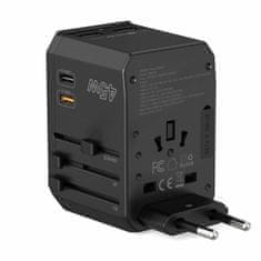 Choetech putni adapter + USB TypeC TypeA PD 45W punjač EU SAD UK AU PD6045