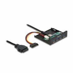 Delock USB 3.2 hub 4x TypeA interni 64166