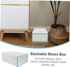 HOME & MARKER® Set plastičnih kutija za spremanje cipela, organizator obuće (12 kom) | SHOEZY