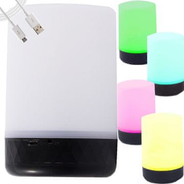 Verkgroup LED RGB stolna ukrasna svjetiljka USB 12cm
