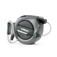 Wiltec Automatsko uvlačivo crijevo za vodu 15 m zidni bubanj za namatanje do 8 bara