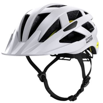Outdoor master GEM biciklistička kaciga s MIPS sustavom, White