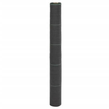 Vidaxl Agrotekstil protiv korova, crni, 1 x 25 m, PP