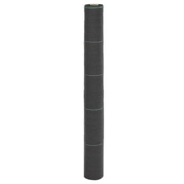 Vidaxl Agrotekstil protiv korova, crni, 1x50 m, PP