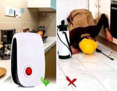 HOME & MARKER® Ultrazvučni odganjalac štetočina i glodavaca, uređaj protiv insekata i miševa| BUGBUSTER