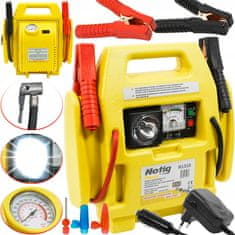 notig tools 4V1 LED 12V Booster 900A Starter Jump Starter punjač i kompresor